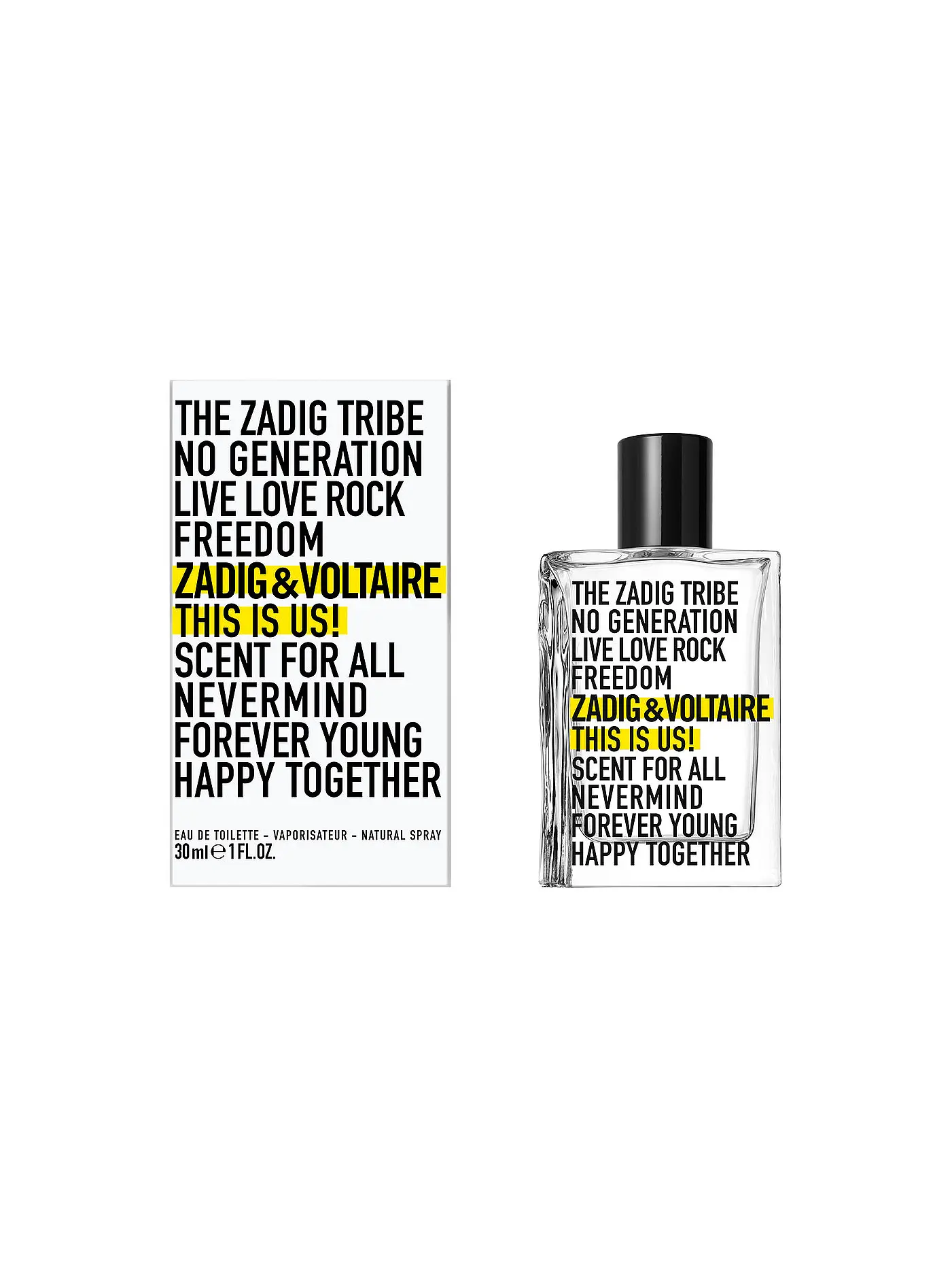 ZADIG & VOLTAIRE | THIS IS US! Eau de Toilette 30ml | 
